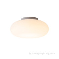 Lampe de plafond LED moderne intérieure minimaliste en blanc
